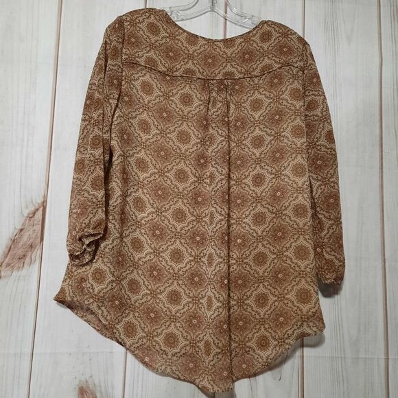 St John's Bay Blouse‎ Ladies Large Bohemian - Picture 2 of 8